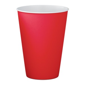 Copos de Papel 250ml - Vermelho c/8 Make+