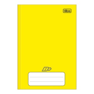 Caderno Brochura 1/4 Amarelo 48fls Tilibra