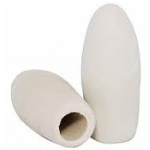 Borracha Ponteira Branca Mercur