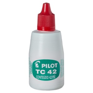 Tinta para Carimbo Vermelha TC-42 Pilot