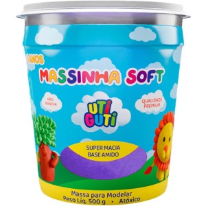 Massa de Modelar 500g - Roxa Uti Guti