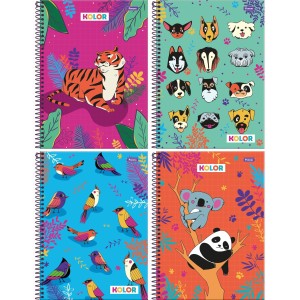 Caderno 15 Matérias Kolor 240fls Foroni