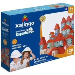 Brincando de Engenheiro 120 Peças 5279.8 Xalingo