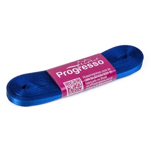 Fita de Cetim n.1 0276 - Azul Pavão Progresso