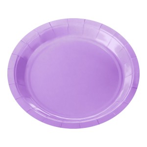Pratos de Papel 18cm - Lilás c/8 Make+