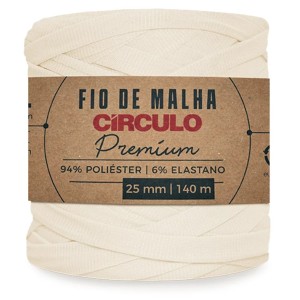 Fio de Malha Premium 7684 - Porcelana Circulo