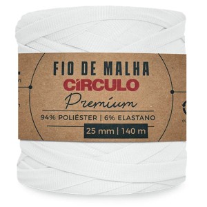 Fio de Malha Premium 8001 - Branco Circulo