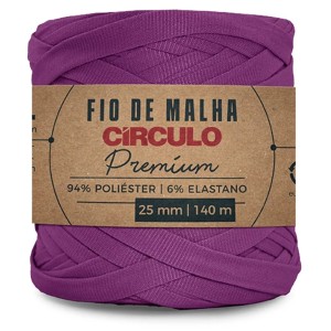 Fio de Malha Premium 6291 - Vinho Quente Circulo