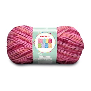 Lã Mais Bebê 9098 - Coroa Real 100g Circulo