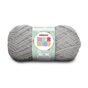 Lã Mais Bebê 8480 - Pedreira 100g Circulo