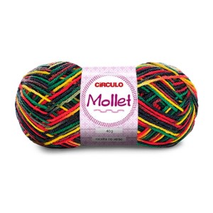 Lã Mollet 40g 9294 - Olodum Circulo