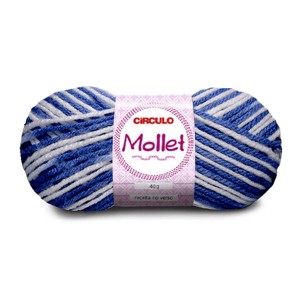Lã Mollet 40g 9641 - Onda Circulo