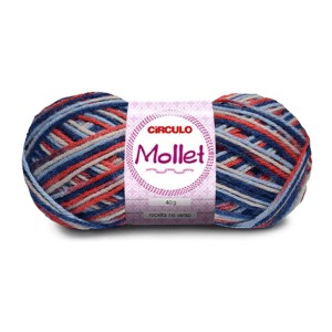 Lã Mollet 40g 9642 - Intuição Circulo