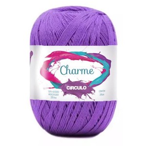 Linha Charme 6567 - Roxo Cítrico Circulo
