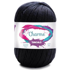 Linha Charme 8990 - Preto Circulo