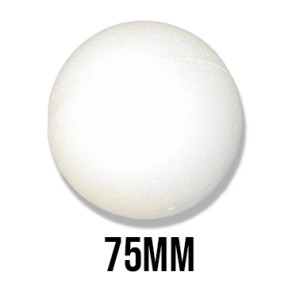 Bola de Isopor (EPS) 75mm c/25 Styroform
