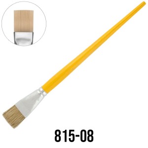 Pincel Chato N.8 Amarelo 815-08 Tigre