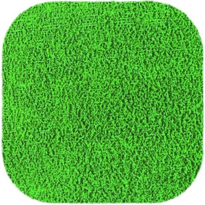 Placa de EVA Atoalhado 40x48cm - Verde c/5