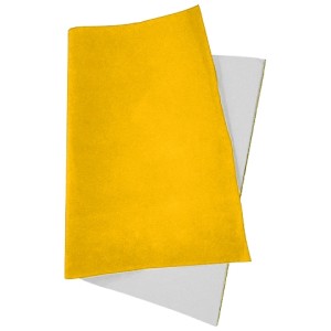 Papel Camurça (Aveludado) 40x60cm - Amarelo