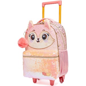 Mochila com Rodinhas Pack Me Fox 998AK01 Pacific