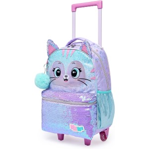 Mochila com Rodinhas Pack Me Cat 998AM01 Pacific