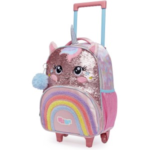 Mochila com Rodinhas Pack Me Sweet Unicórnio 998AN01 Pacific