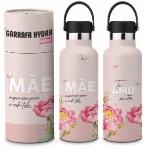 Garrafa Térmica Hydra 500ml - Mãe Inspiração para a Vida Brasfoot
