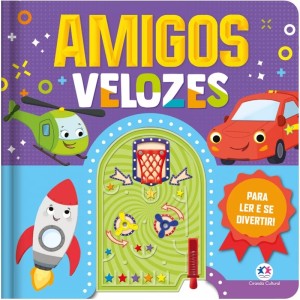 Livro com Jogo - Amigos Velozes Ciranda Cultural
