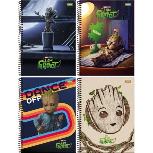 Caderno 10 Matérias Groot 160 Folhas Foroni