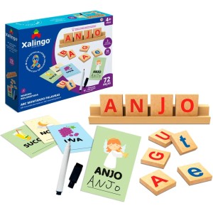 ABC Montando Palavras II 72 Peças 1764.3 Xalingo