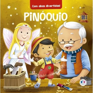 Livro com Abas Divertidas - Pinóquio Ciranda Cultural