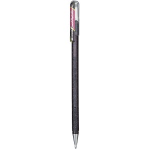 Caneta Gel 1.0mm Hybrid Dual Metallic Preta e Vermelha Pentel