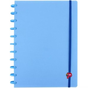 Caderno de Disco Grande Yummy Colors Azul Tutti-Frutti Pop Disc