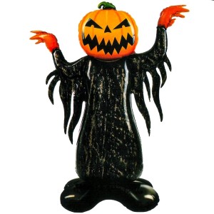 Balão de Halloween - Fantasma de Abóbora 115cm x 86cm HLW9060 Yoss
