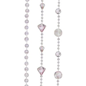 Corrente Natalina Mix Cristal 8mm x 2,70 Metros 25015 Magizi