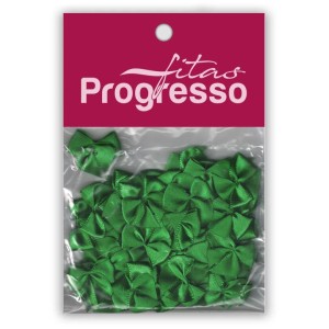 Laço de Cetim 10mm - Verde Bandeira c/50 Progresso