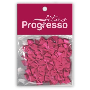 Laço de Cetim 10mm - Pink c/50 Progresso