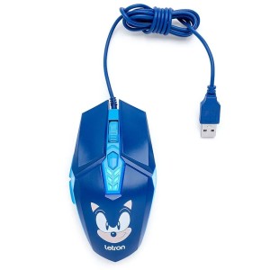 Mouse Gamer Sonic USB LED 3600 DPI 10313 Letron