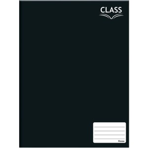 Caderno Brochura Preto 96 Folhas Foroni