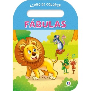 Livro de Colorir com Alça - Fábulas Ciranda Cultural