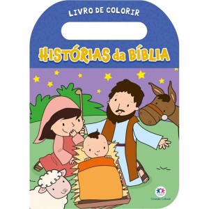 Livro de Colorir com Alça - Histórias da Bíblia Ciranda Cultural