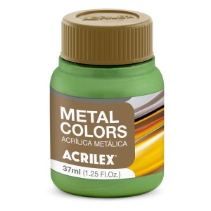 Tinta Acrílica Metal Colors 37ml - Verde Musgo 513 Acrilex