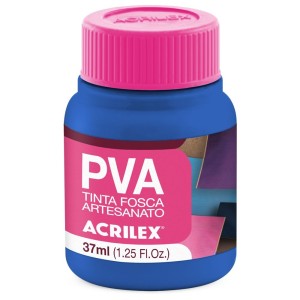 Tinta PVA Fosca 37ml - Azul Country 825 Acrilex