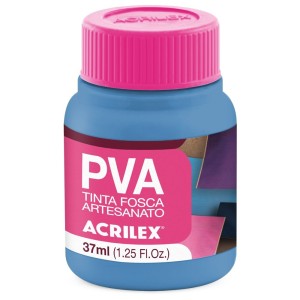 Tinta PVA Fosca 37ml - Azul Inverno 584 Acrilex