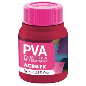 Tinta PVA Fosca 37ml - Cereja 826 Acrilex