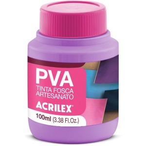Tinta PVA Fosca 100ml - Orquídea 915 Acrilex