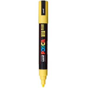 Caneta Posca PC-5M - Amarela Uniball