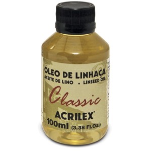 Óleo de Linhaça Classic 100ml Acrilex