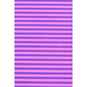 Placa de EVA Estampado 40x60cm - Rosa Listrado