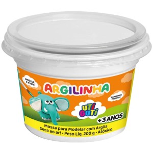 Massa de Modelar com Argila (Argilinha) 200g Uti Guti